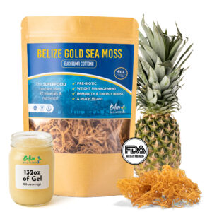 Belize Gold Sea Moss (Eucheuma Cottonii)